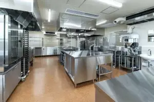 איך לנצל שטח במטבח תעשייתי
